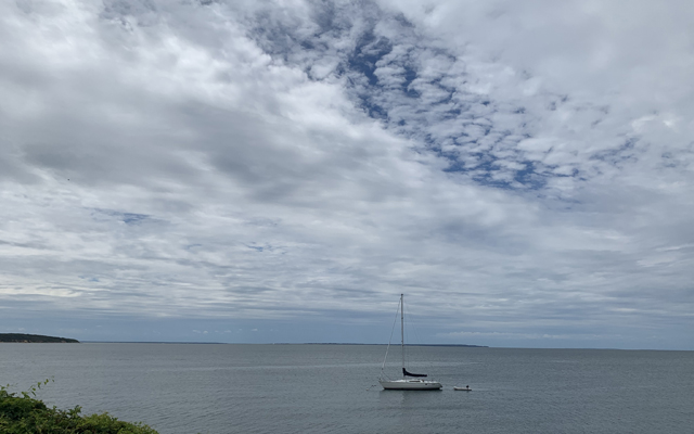 solo sailboat Montauk New York