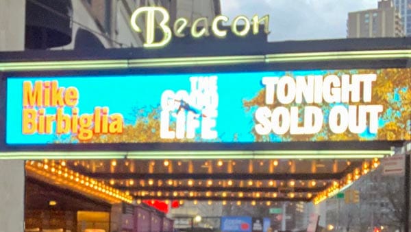 NYC venue Beacon Theater Comedian Mike Birbiglia