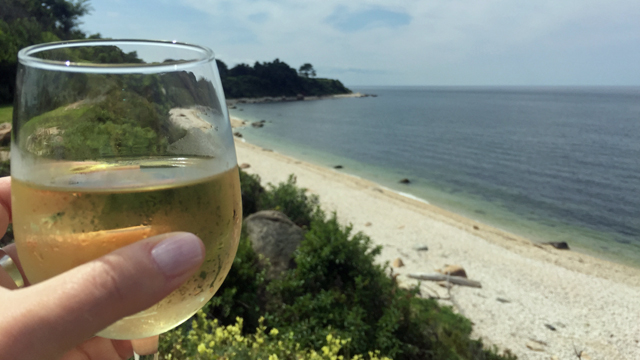 wine tasting greenpoint New York winery Long Island sound