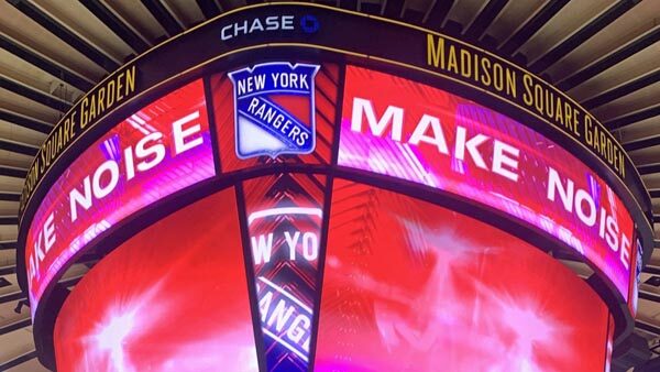 Madison Square Garden New York Rangers
